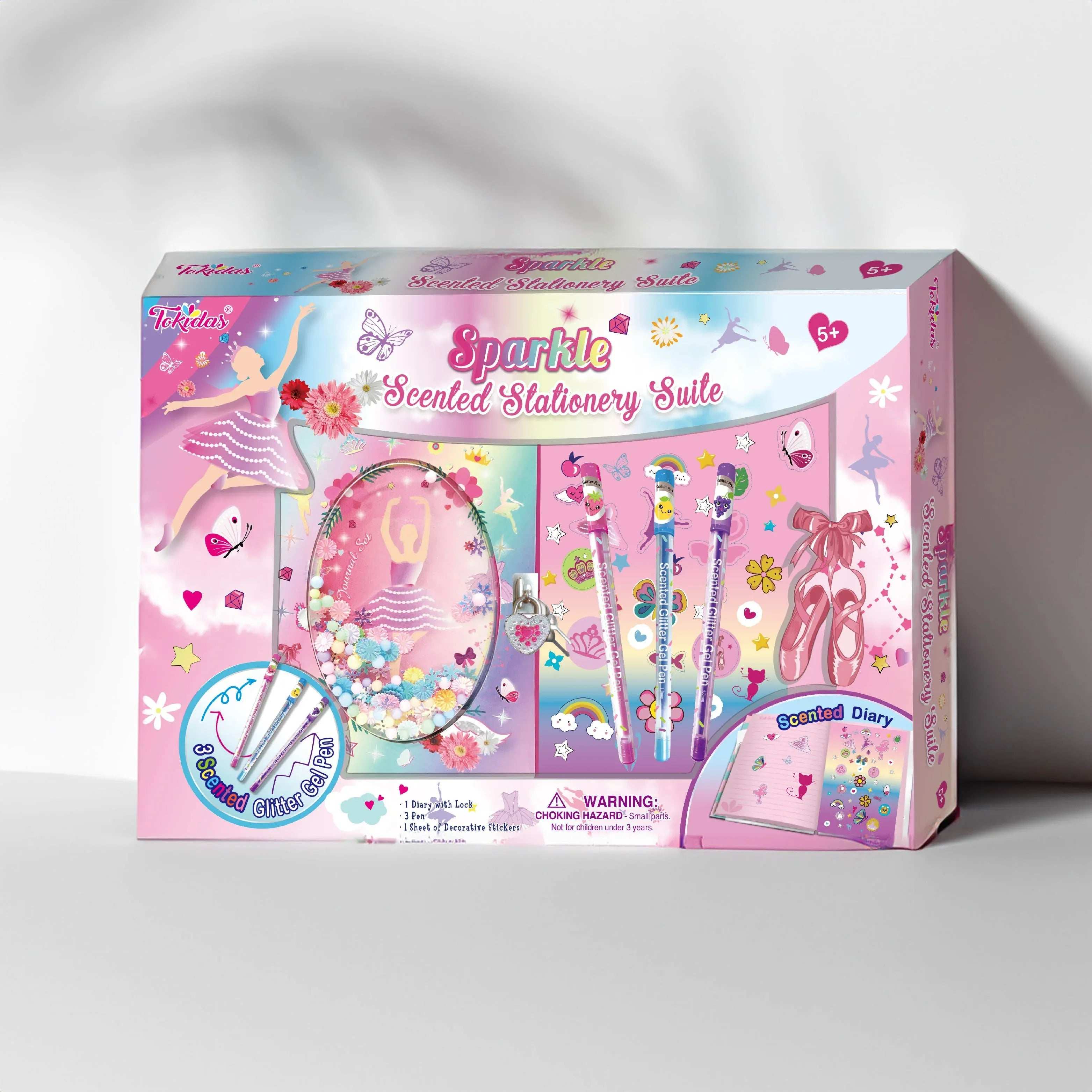 Tokidas Sparkly Scented Stationery Suite – top pick for Kids Gift Ideas Kuwait Online